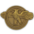 U.S. WWII Ruptured Duck Honorable Discharge Pin